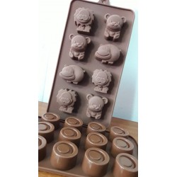 moldes para chocolate